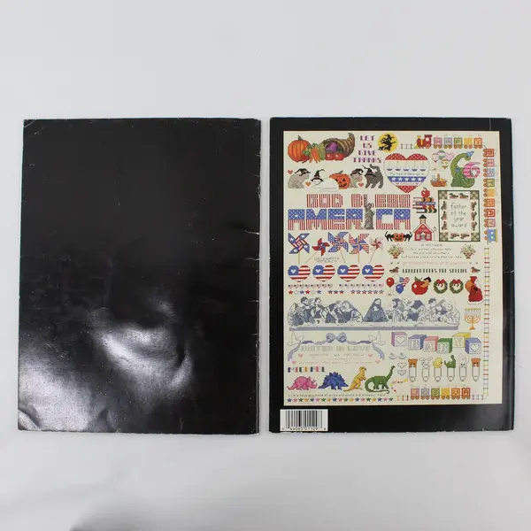 Lot of 2 VTG Dale Burdett Learn to Design Cross Stitch Craft Books 1988 1990