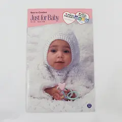 Coats & Clark Pattern Booklet Sets to Crochet Just For Baby Book 0108 2000 PB