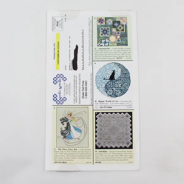 Nordic Needle 2010 Spring Mail Order Catalog Specializing in Fine Needlework 