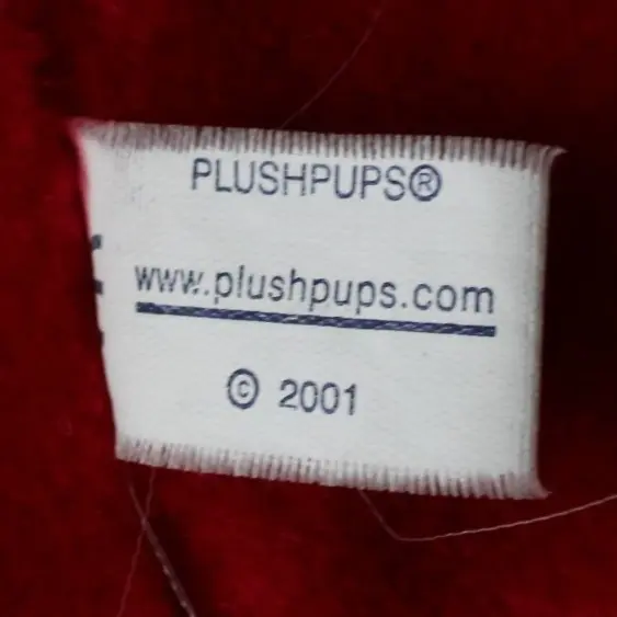 Vintage PlushPups Red Parrot Plush Puppet Hand Puppet