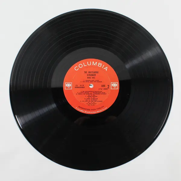 Burl Ives The Wayfaring Stranger 12" Vinyl Record 