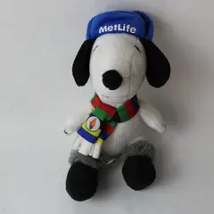 2014 MetLife Peanuts Winter Olympics Snoopy Plush 6"