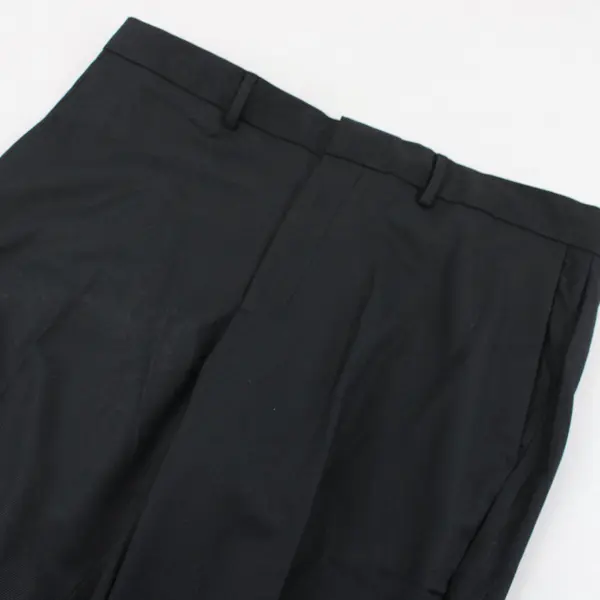 Perry Ellis Portfolio Black Slim Fit Dress Pants Men's 36x32