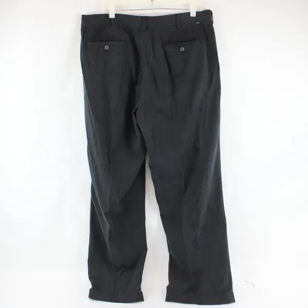 Donald J. Trump Black Straight-Leg Dress Pants 38x30
