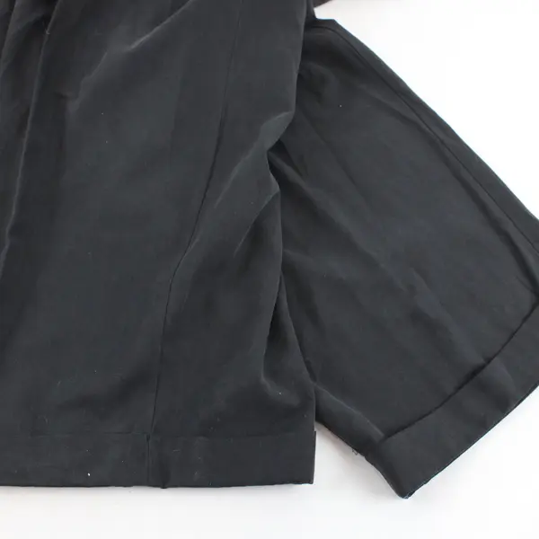 Donald J. Trump Black Straight-Leg Dress Pants 38x30