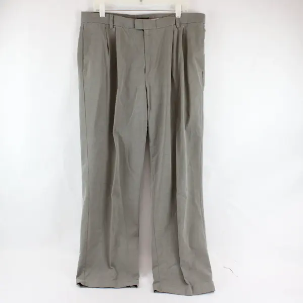 Dockers Recode Taupe Straight Leg Dress Pants Men W38 L32 30 Inseam