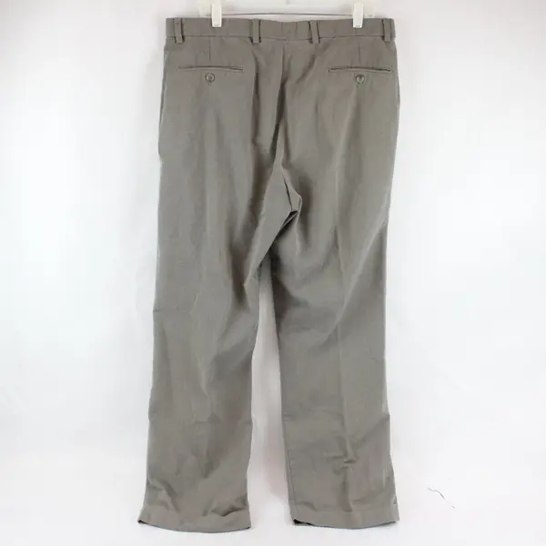 Dockers Recode Taupe Straight Leg Dress Pants Men W38 L32 30 Inseam