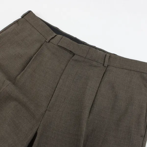 Slates Brown Straight Leg Dress Pants Men's 38x30 Tag W38 L32