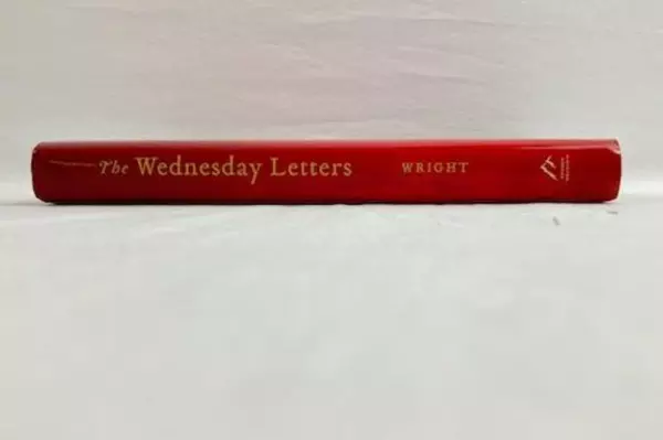 2007 The Wednesday Letters by Jason F. Wright HC Book in Good Condition