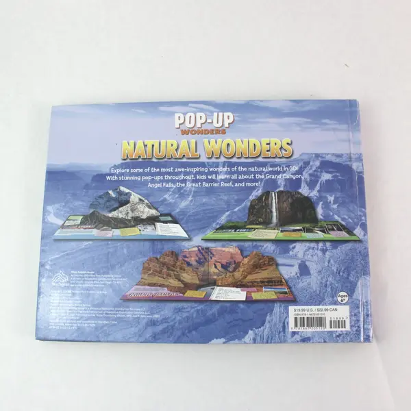 Kris Hirschmann Pop-Up Wonders Natural Wonders Hardcover Silver Dolphin