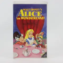 Vtg 1998 Disney Classic Alice In Wonderland Black Diamond Edition VHS Clam Shell
