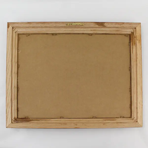 Vintage Kids School Photo Kitsch Collage Picture Frame 15 x 19 Signed