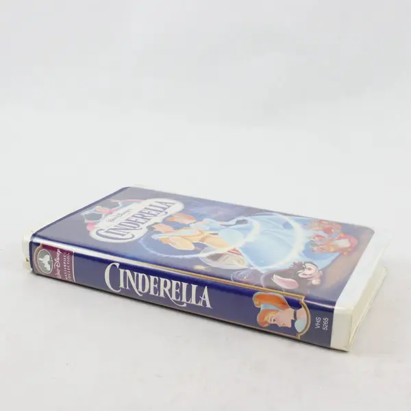 Vintage Walt Disney's Masterpiece Collection VHS Tape Cinderella Animated 1950