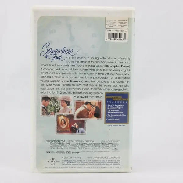 Somewhere in Time [1980 Film] (VHS, 2000, Universal Special Edition)