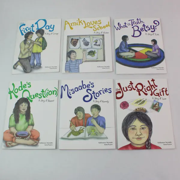 Lot 6 The Seven Teachings Stories PB Katherena Vermette Irene Kuziw