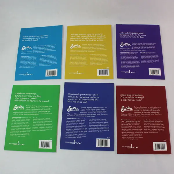 Lot 6 The Seven Teachings Stories PB Katherena Vermette Irene Kuziw
