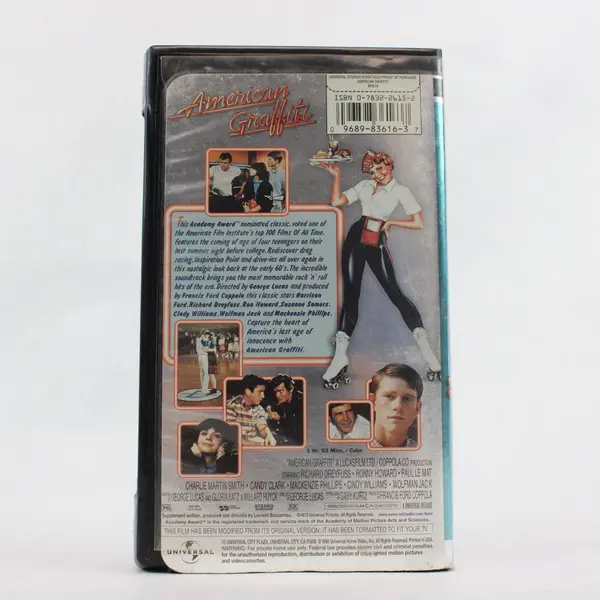 American Graffiti VHS 1973 THX Mastered Universal Special Editions