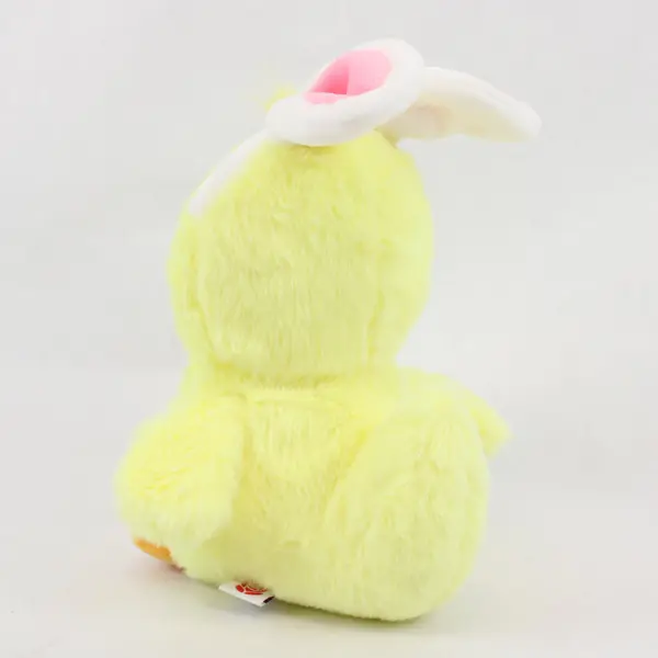 American Greetings Yellow Chick Plush with Bunny Ears 10" Easter Stuffed Toy
