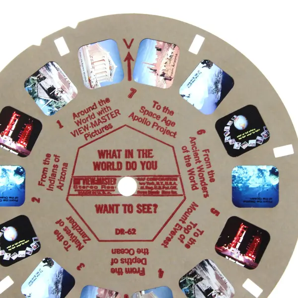 Lot Of 3 Vintage View-Master Picture Tour Preview Reels DR-59 DR-62 DRE-7-E 