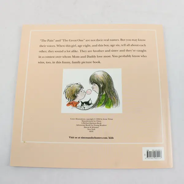 The Pain and the Great One by Judy Blume - Paperback