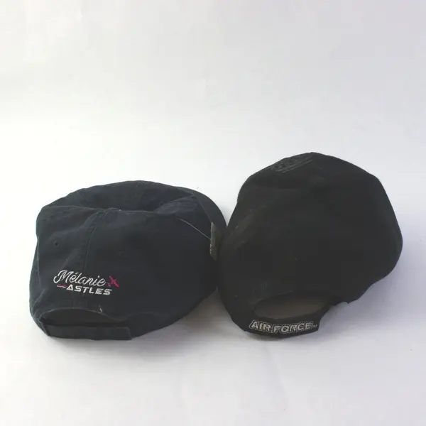 Lot of 2 US Air Force Pima Air & Space Museum Adjustable Baseball Caps