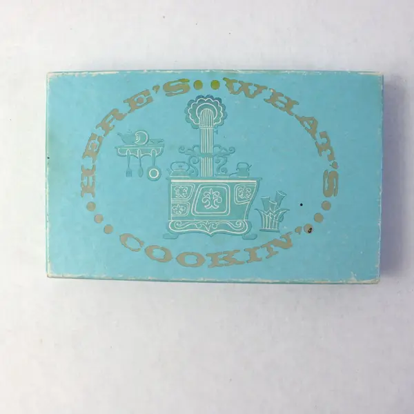 Current Inc Here's What's Cookin' 41 Card Boxed Recipe Set White Candy Recipe