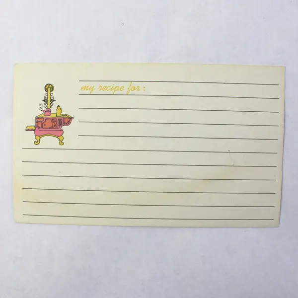 Current Inc Here's What's Cookin' 41 Card Boxed Recipe Set White Candy Recipe
