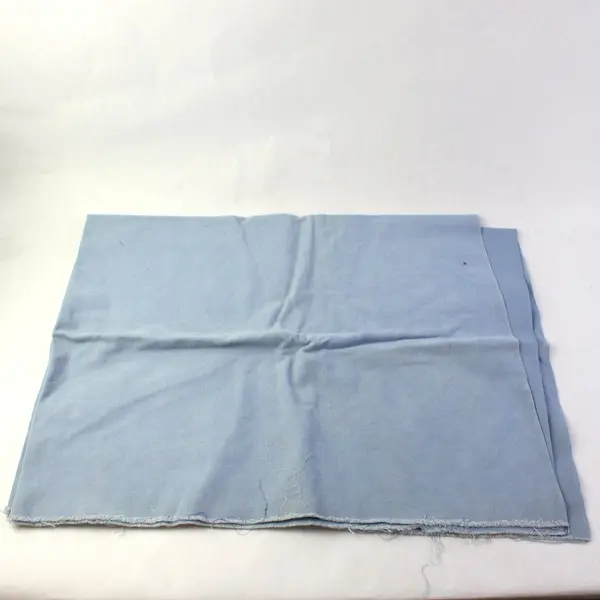 Blue Denim Fabric 1.11 Yards 38x40 Sewing Crafting Pre-Owned