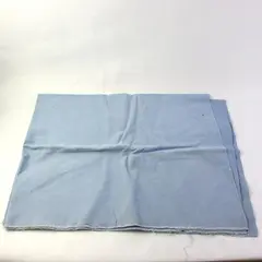 Blue Denim Fabric 1.11 Yards 38x40 Sewing Crafting Pre-Owned