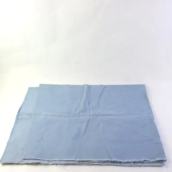 Blue Denim Fabric 1.11 Yards 38x40 Sewing Crafting Pre-Owned
