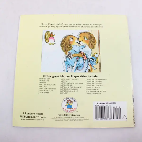 Just for You (Little Critter) By Mercer Mayer - Paperback