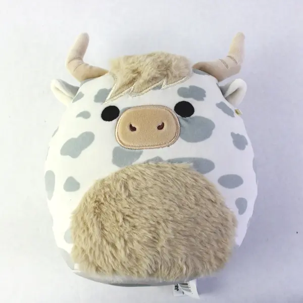 Jazwares Squishmallows Borsa the Spotted Highland Cow 7.5" Plush