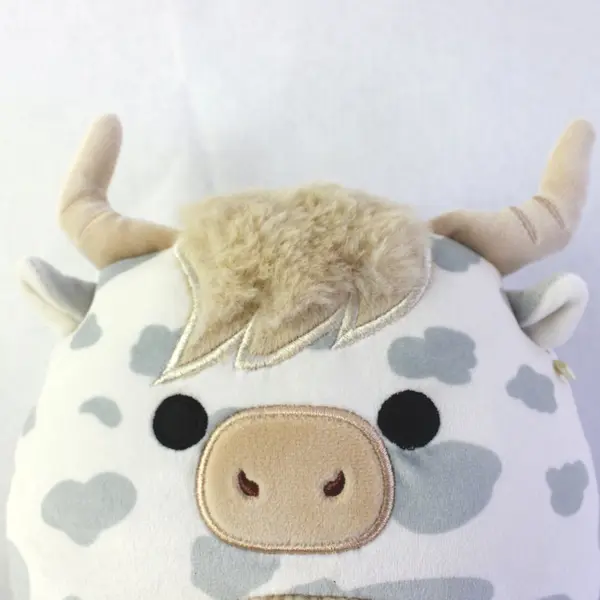 Jazwares Squishmallows Borsa the Spotted Highland Cow 7.5" Plush