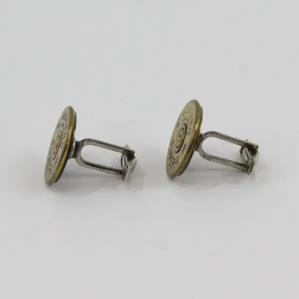Vintage Western Super-X No. 12 Shotgun Shell Cufflinks