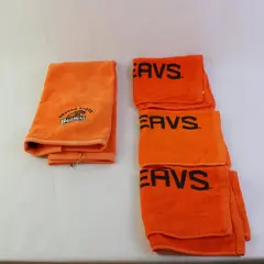 Lot of 4 OSU Beavers Orange Rally Towels Golf Towel Unbranded