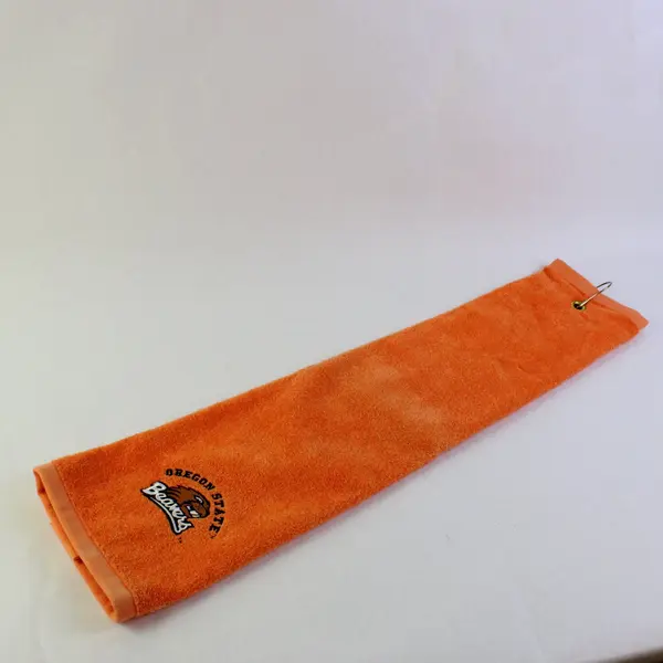 Lot of 4 OSU Beavers Orange Rally Towels Golf Towel Unbranded