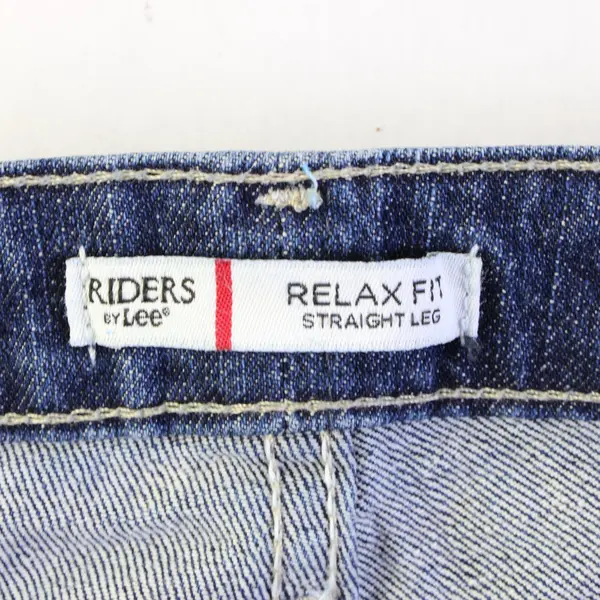 Riders by Lee Women's Relaxed Fit Blue Jeans Size 16 M