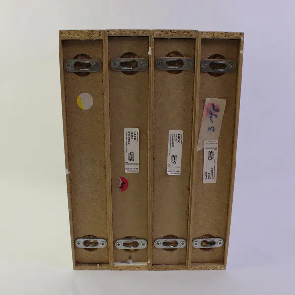 IKEA LACK White Floating Shelves Set of 4 10x12 Used
