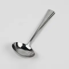 Reed & Barton Brookshire Stainless Steel Solid Gravy Ladle 7 Inches