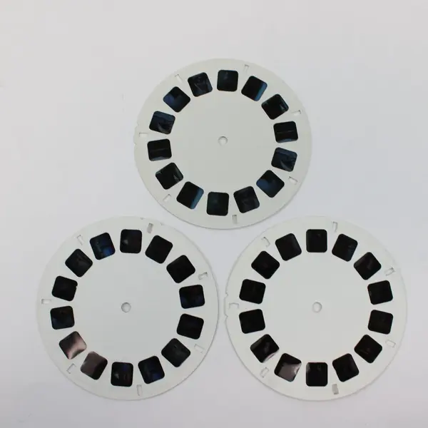 Lot of 3 View-Master Reels 7 Wonders Iceland Wales RP-1001 A0852 C3352