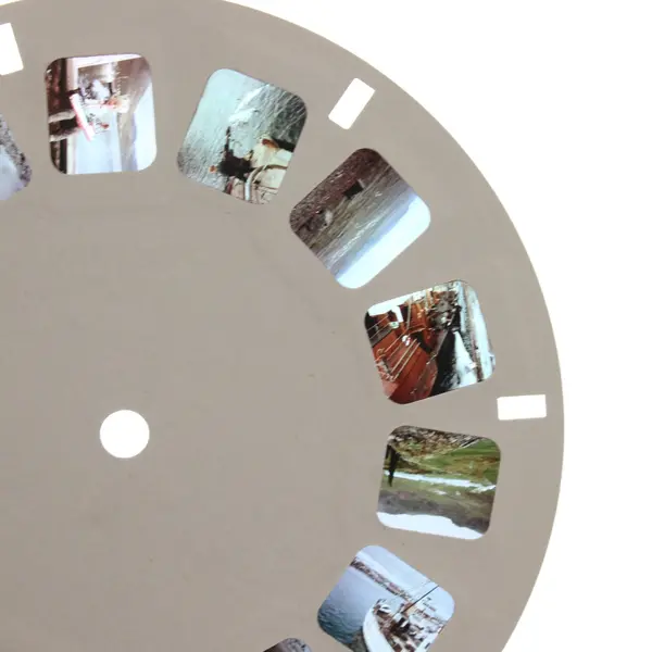 Lot of 3 View-Master Reels 7 Wonders Iceland Wales RP-1001 A0852 C3352