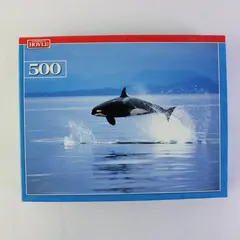 Hoyle 500-Pc. Jigsaw Puzzle Diving Whale Ocean Scene #5501