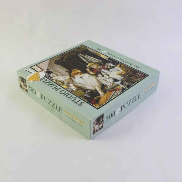 Bits And Pieces Studio 500 pc. Jigsaw Puzzle: One Lump or Two? Complete #01-0152