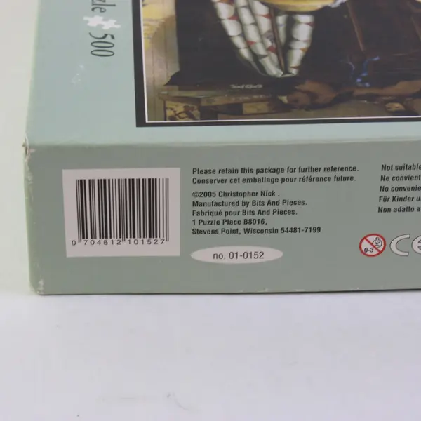Bits And Pieces Studio 500 pc. Jigsaw Puzzle: One Lump or Two? Complete #01-0152