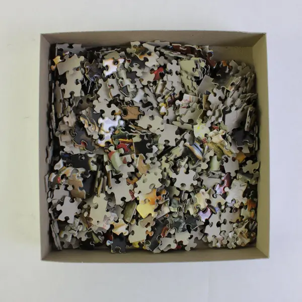 Bits And Pieces Studio 500 pc. Jigsaw Puzzle: One Lump or Two? Complete #01-0152