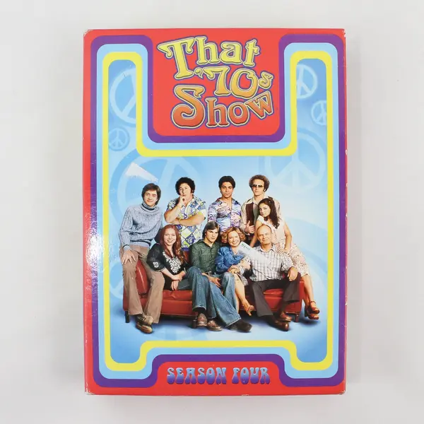 That 70s Show Complete 4th Season DVD 4-Disc Collection Good