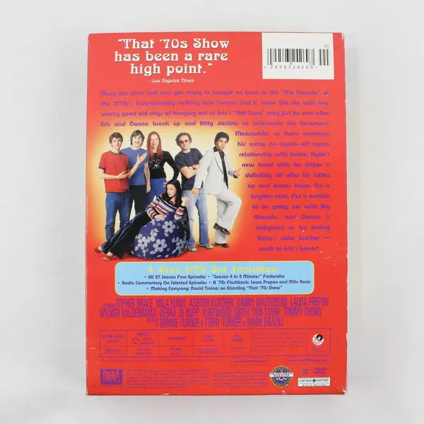 That 70s Show Complete 4th Season DVD 4-Disc Collection Good