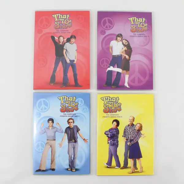 That 70s Show Complete 4th Season DVD 4-Disc Collection Good