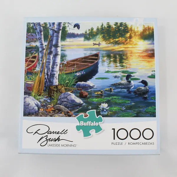 Lakeside Morning 1000-Pc. Jigsaw Puzzle, #91210 complete 