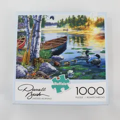 Lakeside Morning 1000-Pc. Jigsaw Puzzle, #91210 complete 